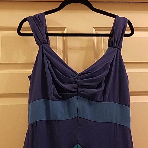 Pepperberry Bravissimo Chiffon Chevron dress - Picture 2 of 5